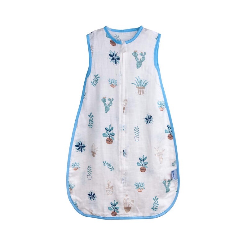 BLOOMSTAR Toddler Sleeping Sack Muslin 2-3T Lightweight 0.5 Tog Summer Large Wearable Blanket Thin Cotton Baby Sleeping Bag 24-36 Months Extra Long Soft Breathable Kids Sleeveless Sleeper - Image 1